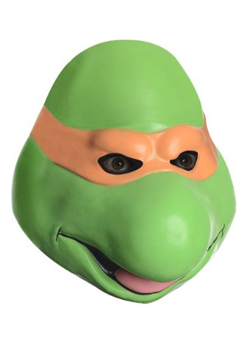 Nickelodeon Tortugas Ninja Michelangelo Adulto Máscara De Lá