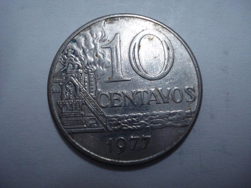 Moeda 10 Centavos 1977