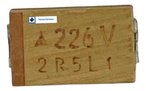 Capacitor De Tantalio 226 V 35v  22uf