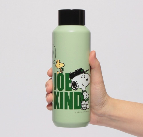 Termo Botella Starbucks X Snoopy Peanuts Acero Verde Verde Claro
