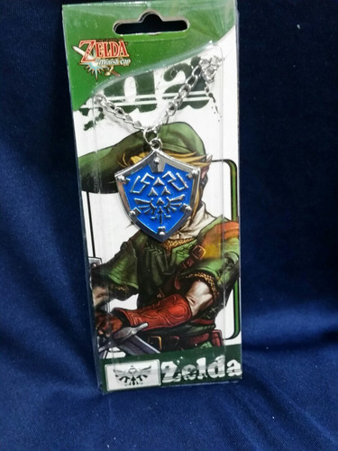 Dije Escudo Link Leyenda De Zelda Metal