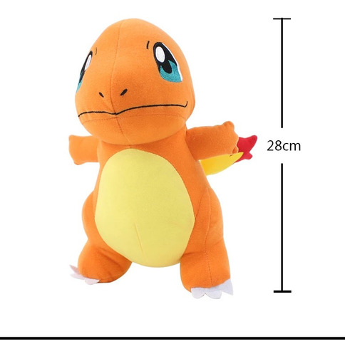 Pelucia Charmander Boneco Pokemon Sg Pikachu Charizard Mew