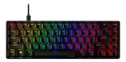 Teclado Mecánico Para Juegos Hyperx Alloy Origins 65 Aqua