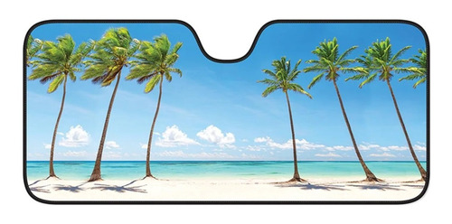 Parasol Universal Para Autos Island Breeze Reversible 2 En 1