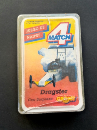 Cartas Cromy Dragster - Match 4  - Los Germanes