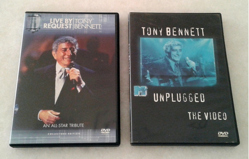 Dvd Tony Bennett - Duas Apresentações - Usados Made In Usa 