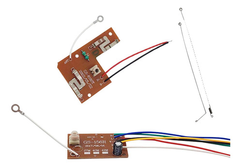 Placa Receptora De Transmisor De Radio Rc, Circuito Pcb De