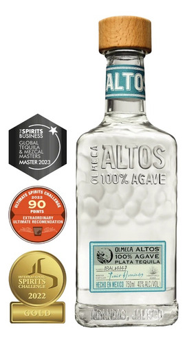 Tequila Olmeca Altos Plata700ml - mL a $276