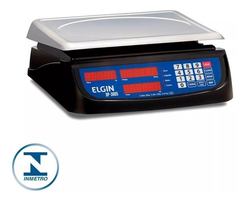 Balança Comercial Digital Elgin Dp30 Plus 30kg Com Bateria