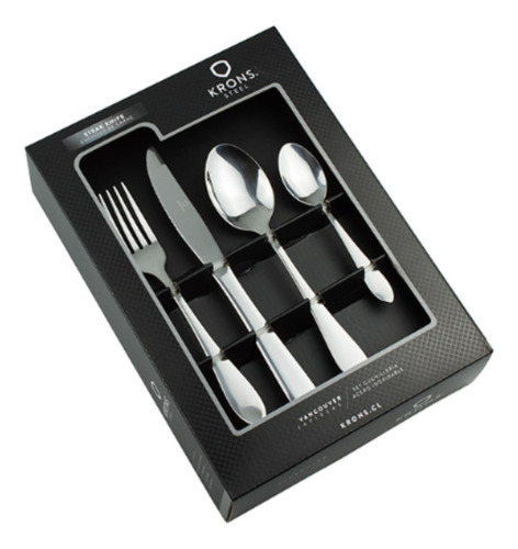 Set Cubiertos Krons Wigan 24 Piezas Acero Inoxidable