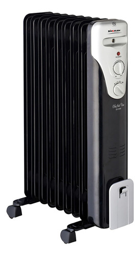 Calefactor Oleoeléctrico Sindelen Eeo-2100ng Color Negro