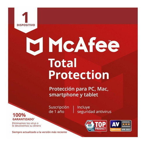 Mcafee Total Protection 1 Dispositivo