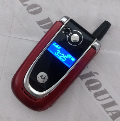 Motorola V600i Linha V300 Flip Visor Tipo Antigo De Chip