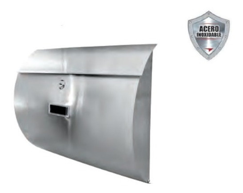 Buzón Para Cartas Acero Galvanizado Plata 1039 Handy Home