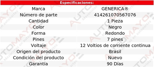 1-interruptor Maestro Control Espejo Negro Courier 01-10
