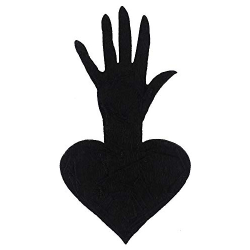 Parches Con Forma De Corazón Y Abalorios Para Broches Hechos