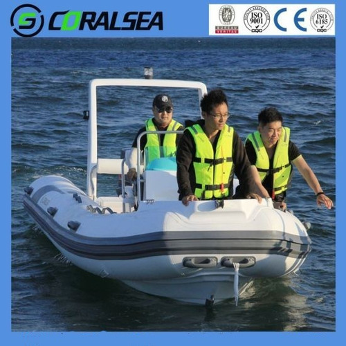 Imagen 2 de 15 de Semirrigido Coralsea Importado Hhb 420 Nuevo Casco De Fibra