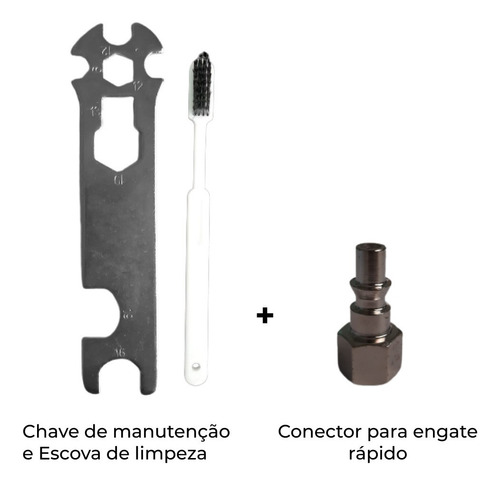 Imagem 6 de 6 de Pistola De Pintura Ar Direto Bico 1.3 1000ml - Chiaperini