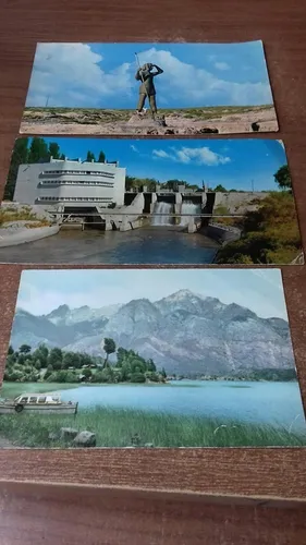 Lote De Postales Antiguas Regina , General Roca ,bariloche (Usado)