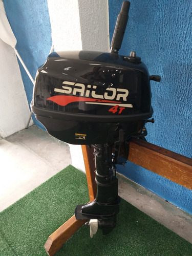Motor De Popa Sailor 5 Hp ( 12 X Cartao ! )