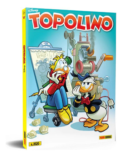 Topolino N° 3520 + Miniatura Pluto - 164 Páginas Em Italiano - Editora Panini Comics - Formato 14 X 18,5 - Capa Mole - 2023 - Bonellihq Jun23