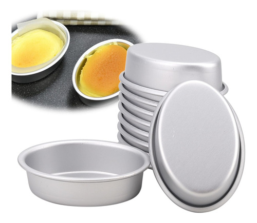 Molde Para Tartas De Queso De Aluminio Con Forma Ovalada Lis