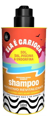 Shampoo Nutritivo Revitalizante Ela E Carioca Lola 500 Ml