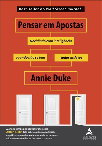 Livro Pensar Em Apostas: Decidindo Com Inteligência Quando Não Se Tem Todos Os Fatos