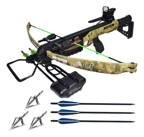 Arco Balestra Rage Elite Besta Crossbow Artemis Flecha Caça