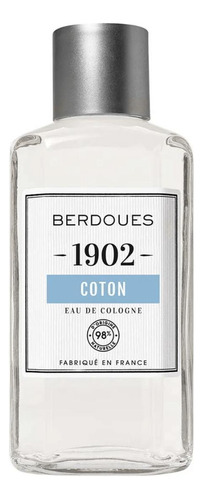 Coton 1902 Perfume Unissex Eau De Cologne 245ml