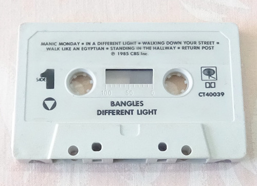 Bangles Different Light 1985 Cassette Original - Sin Caja 