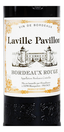 Pack De 2 Vino Tinto Bordeaux Laville Pavillon 750 Ml