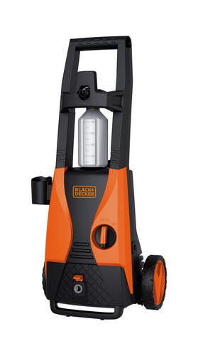 Imagen 2 de 3 de Hidrolavadora eléctrica Black+Decker PW1450TDL negro/naranja con 1512psi de presión máxima 220V