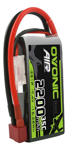 Bateria Lipo 2200mah 2s 35c Xt60 7.4v Ovonic Rc Robot Car T