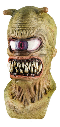 Máscara Alien Rool Extraterrestre Halloween Ghoulish Látex Color Verde