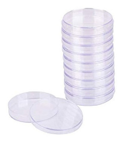 Caja Petri Plastica Estéril 60x15mm Paq X 20unds
