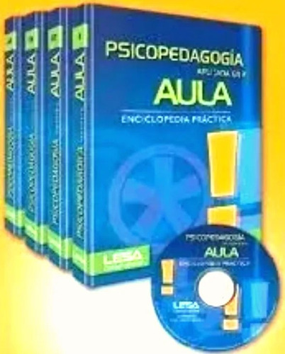 Libro Psicopedagogía Aplicada En  Aula - Navarte  4 Vol + Cd