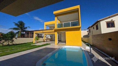 Imagem 4 de 30 de Casa Com 4 Quartos 3 Suítes À Venda, 512 M² Por R$ 1.200.000 - Barra Do Jacuípe - Camaçari/ba - Ca0220