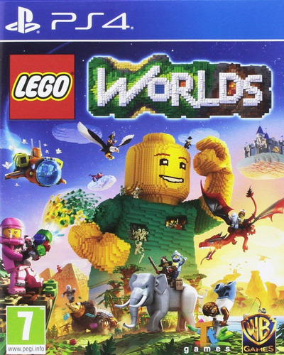 Lego Worlds  Standard Edition Warner Bros. Ps4 Físico