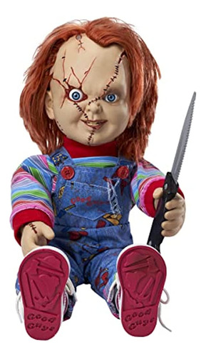 Spirit Halloween 2 Pies Talking Chucky Doll | Producto Ofici