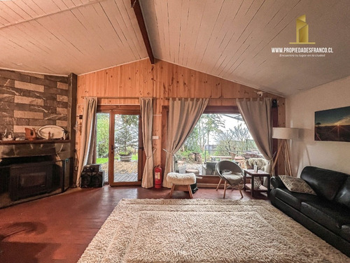 Imagen 5 de 30 de Pucón. Venta Casa 3d 4b Conexión Directa Lago Villarrica