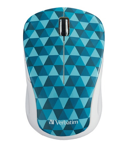 Mouse Wireless Verbatim Multi Trac Blue Led Pc Inalámbrico