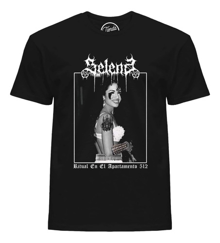 Playera Selena Ritual En El Apartamento 512 T-shirt