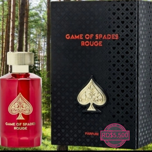 Game Of Spades Rouge Jo Milano Parfum 3.4 Oz Cologne Perfume