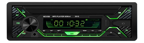 S Hevxm Radio De Coche Audio 7 Colores Digital Hd Pantalla S