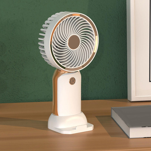 2 Paquete De 2-6 Mini Ventilador De Mano 15,5 Cm X 5,6 Cm