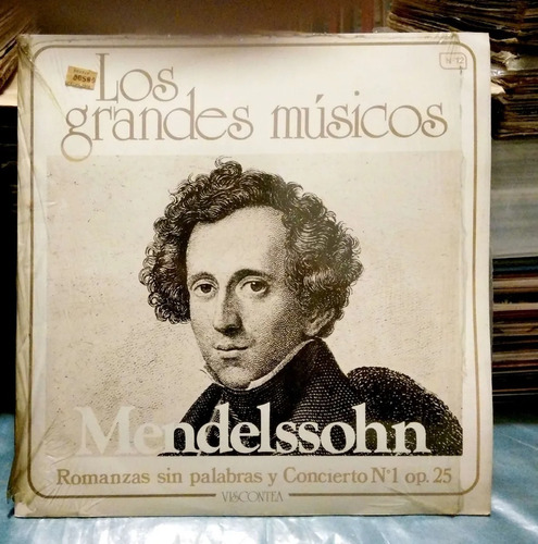 Mendelssohn Romanzas Sin Palabras Y Conc Nº 1  Lp Vinilo