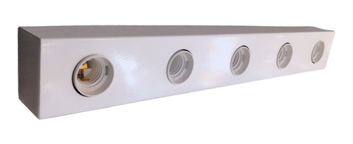 Spot Camarin 5 Luces Metal Blanco E27