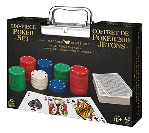 Set De Póker Texas Hold Em Professional Spin Master Game