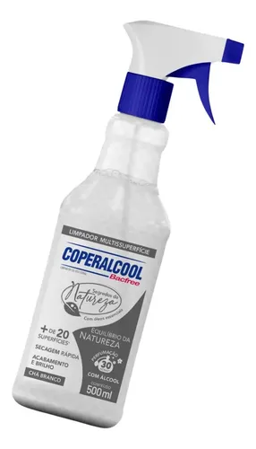 Álcool Perfumado para Limpeza Coperalcool Bacfree Aromatizante Ch...